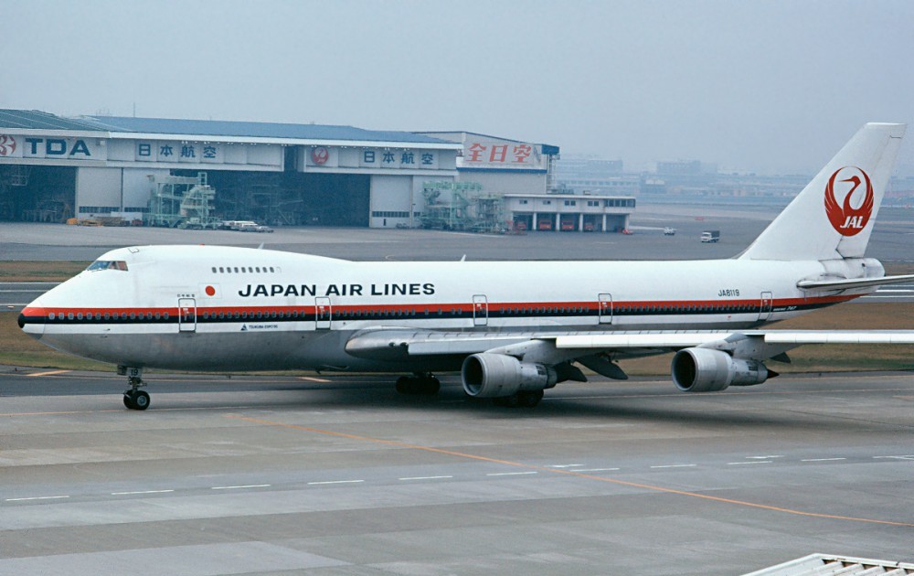 Boeing 747SR-46 авиакомпании Japan Air Lines